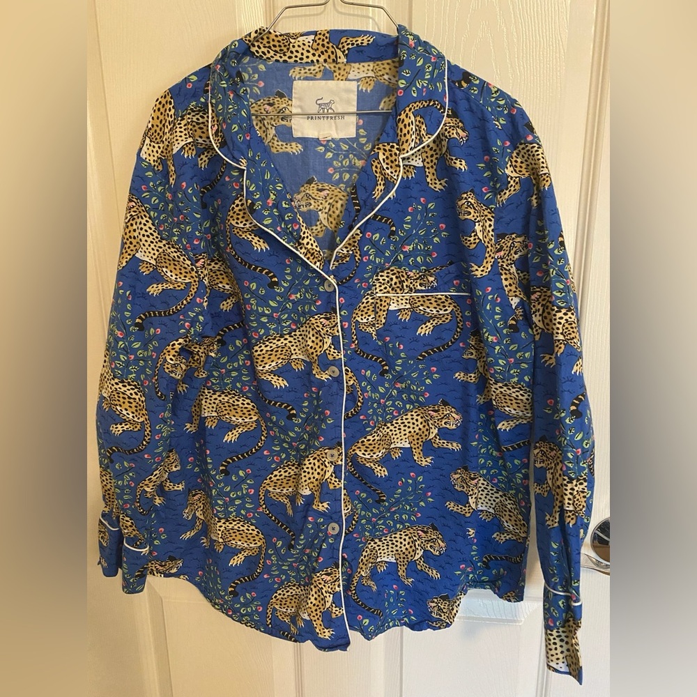 Printfresh Bagheera Long Sleep Set - Sapphire Size Large - Picture 8 of 14